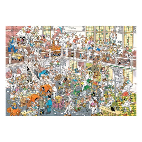 Puzzle Jan van Haasteren - La ristrutturazione, 3000 pezzi.