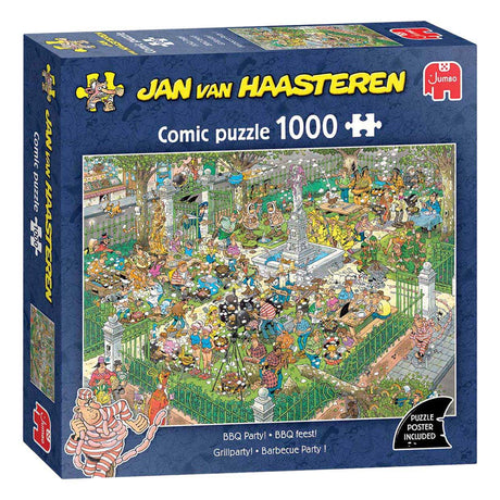 Jan van Haasteren - Festa barbecue! - Puzzle da 1000 pezzi - puzzle