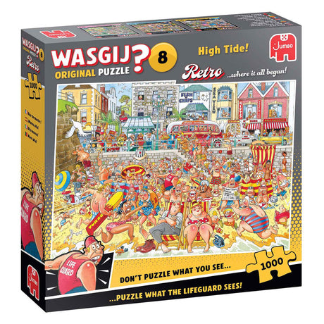Jumbo wasgij retrò originale 8 puzzle - alluvione!, 1000 pezzi.