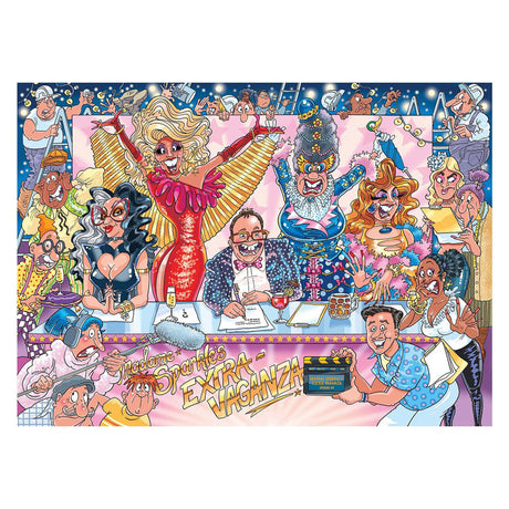 Puzzle senza marchio sans marque wasgij originale 42 - glitter e brillantezza!, 1000 pezzi.