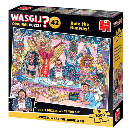Puzzle senza marchio sans marque wasgij originale 42 - glitter e brillantezza!, 1000 pezzi.