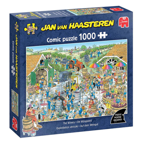 Puzzle Jumbo Jan van Haasteren - La cantina, 1000 pezzi.