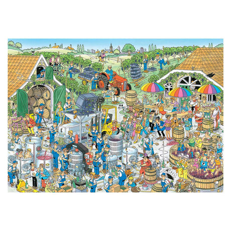 Puzzle Jumbo Jan van Haasteren - La cantina, 1000 pezzi.