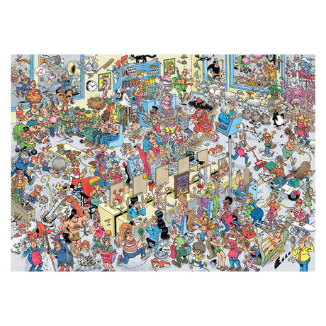 Puzzle Jumbo Jan van Haasteren - Dal parrucchiere 1000 pezzi