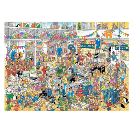 Puzzle Jumbo Jan van Haasteren - 10 anni Jan Van Haasteren Studio, 1000 pezzi.