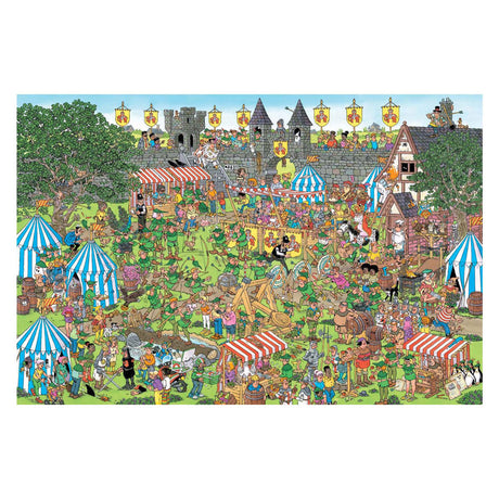 Puzzle Jumbo Jan van Haasteren Robin Hood Festival 1500 pezzi