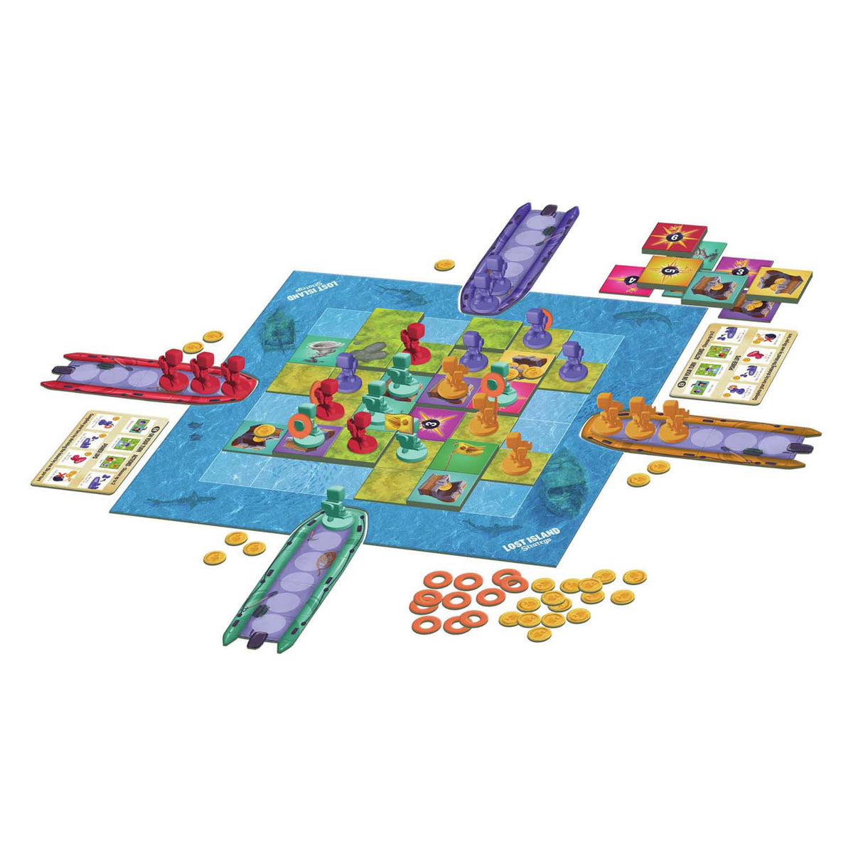Gioco da tavolo Stratego Jumbo sull'isola perduta
