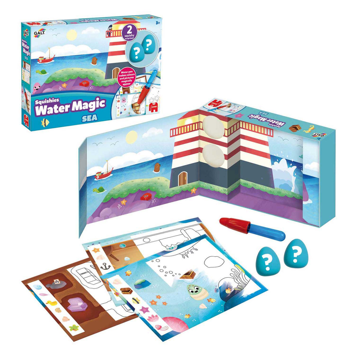 squishy magici Jumbo acquatici animali marini