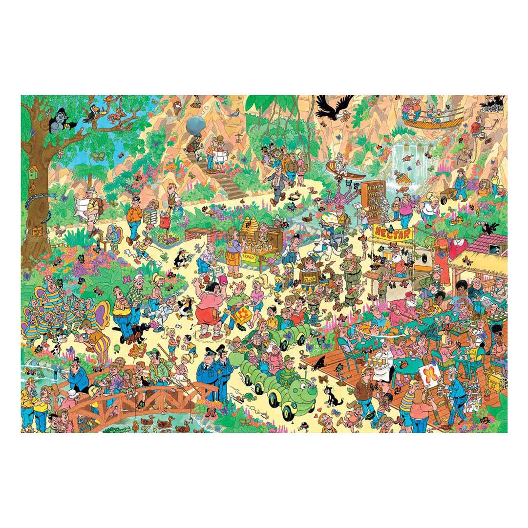 Puzzle Jumbo Jan van Haasteren - Allegri svolazzanti - 2000 pezzi.
