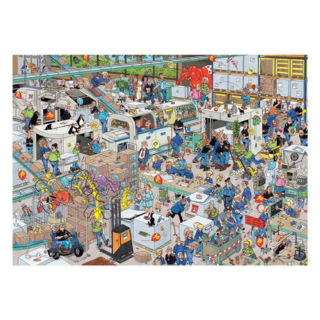 Jumbo Jan van Haasteren la fabbrica di giochi olandese 1000 pezzi FSC mix 70%