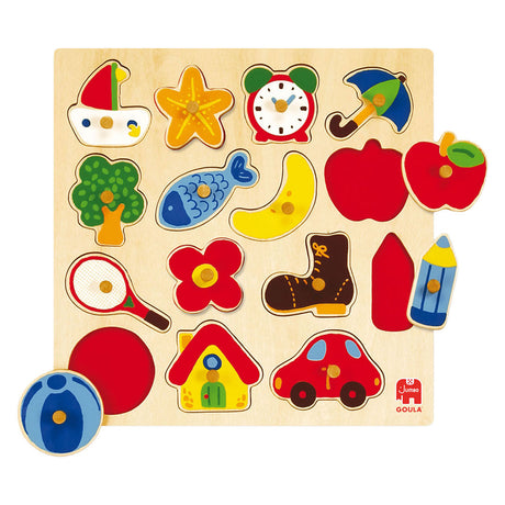 Sagoma puzzle Jumbo goula stud - 15 pz.