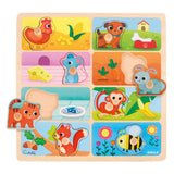 Puzzle Jumbo Goula il mio cibo preferito - 8 pezzi.