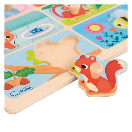 Puzzle Jumbo Goula il mio cibo preferito - 8 pezzi.