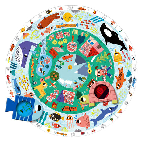 Jumbo goula puzzle xxl scopri gli animali - 25 pz.