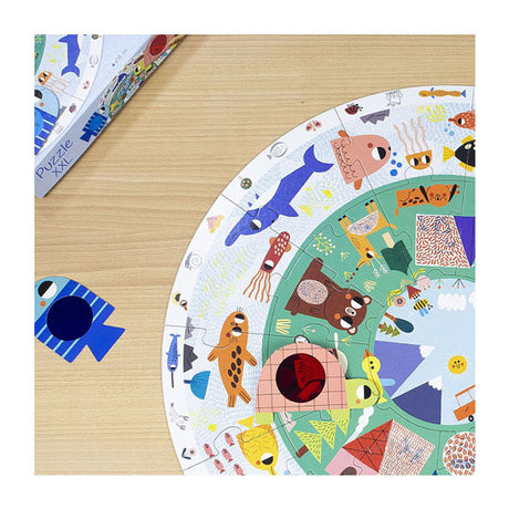 Jumbo goula puzzle xxl scopri gli animali - 25 pz.