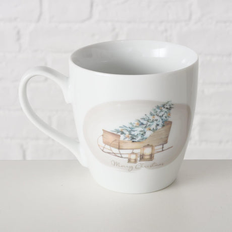 Boltze Home Jumbo Mug Slitta 480 ml in porcellana
