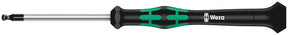 Wera 2052 Kraftform micro cacciavite a testa sferica esagonale, 1,5 mm x 60 mm - 1 pezzo(i) - 05118090001
