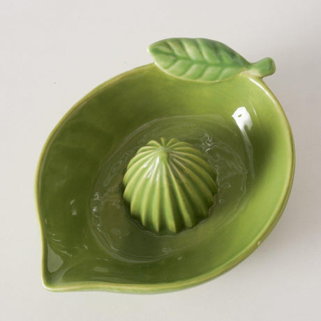 Boltze home spremiagrumi porcellana lime 200ml 15x11,4x5cm agrumi