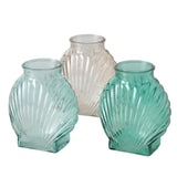 Boltze vaso per la casa in vetro coqua 16x10x18 cm