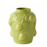 Boltze home vase lime dia18x20.5cm porcellana agrumi