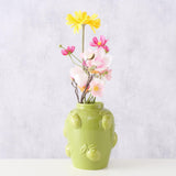 Boltze home vase lime dia18x20.5cm porcellana agrumi