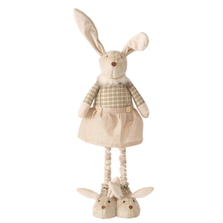 Lepre domestica Boltze con gambe allungabili 30x25x110 cm