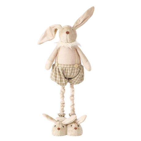 Lepre domestica Boltze con gambe allungabili 30x18x111 cm