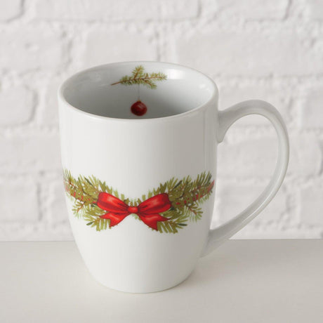 Boltze home mug noelle 330ml ã˜8,5xh10,5cm lavabile in lavastoviglie