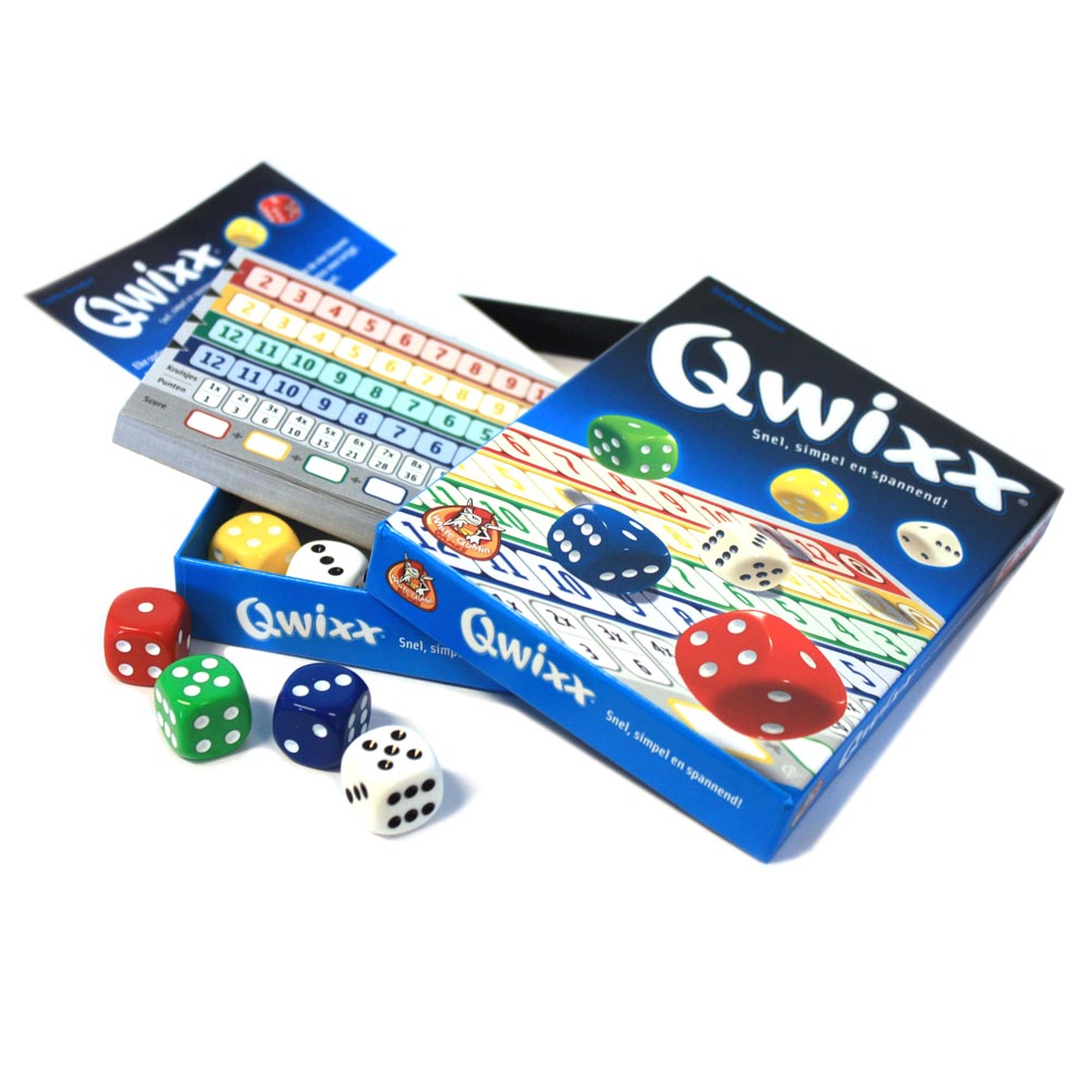White goblin games gioco di dadi qwixx (olandese, 2 - 5 giocatori, 15 minuti, da 8 anni)