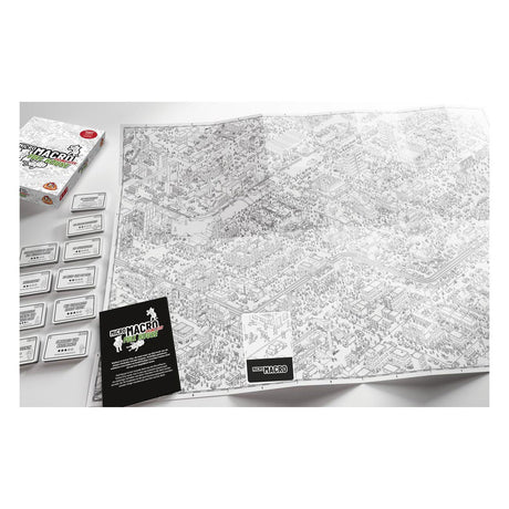 White goblin games micromacro: gioco da tavolo full house di crime city (olandese, 1 - 4 giocatori, 15 - 45 minuti, da 12 anni)