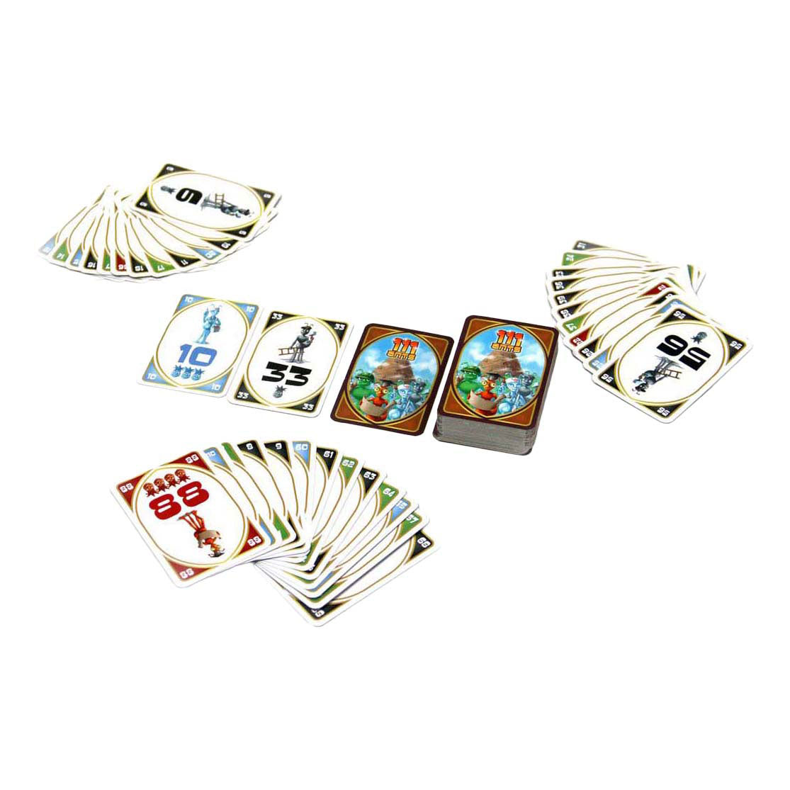 Giochi dei folletti bianchi - 111 formiche - gioco di carte - da 2 a 5 giocatori - molteplici varianti - da 8 anni - bel regalo