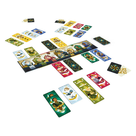 Giochi dei folletti bianchi - adulatori - gioco di carte - da 2 a 5 giocatori - gioco di candele interattivo per famiglie - da 8 anni -