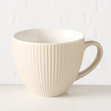 Boltze home tazza jumbo ranura beige 420 ml ã˜10,7xh8,7 cmlavabile in lavastoviglie