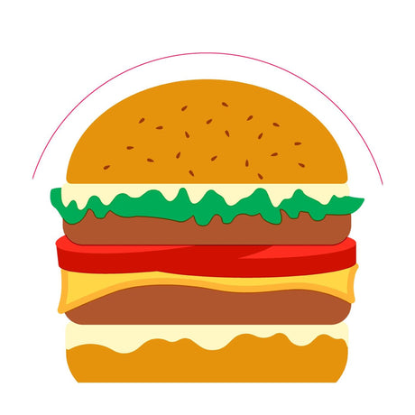 Tovaglioli Duni silhouette hamburger airlaid 33 cm