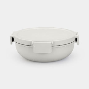 Brabantia make take contenitore per insalata 1,3l grigio chiaro