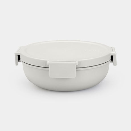 Brabantia make take contenitore per insalata 1,3l grigio chiaro