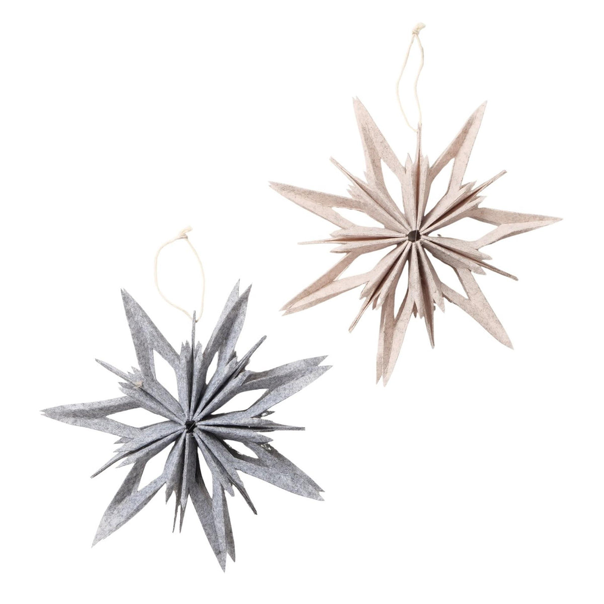 Boltze ciondolo decorativo per la casa stella cassiere 20x3,5x20 cm 2 assortiti