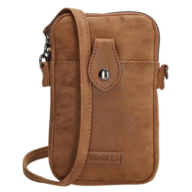 Borsa per cellulare Beagles fontecada cognac