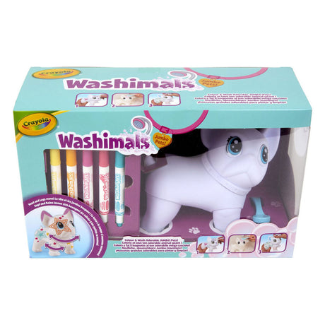 Crayola - washimals - pacchetto hobby - set animali jumbo grande wilbur per bambini