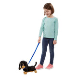 Goliath Animagic Waggles Cagnolino di peluche - Nero - Peluche interattivo - Cammina e comunica con i Waggles