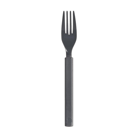Forchetta Duni in plastica granito riutilizzabile 18cm scatola da 6 pezzi