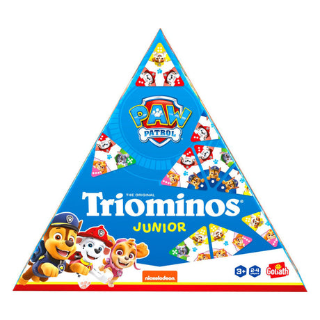 Goliath triominos junior paw Patrol – gioco da tavolo – gioco per bambini – gioca a triominos con il tuo personaggio preferito di Paw Patrol.