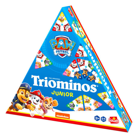 Goliath triominos junior paw Patrol – gioco da tavolo – gioco per bambini – gioca a triominos con il tuo personaggio preferito di Paw Patrol.