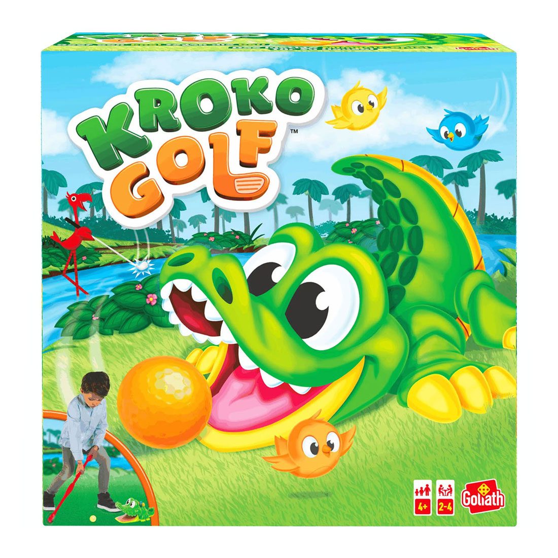 Gioco junior di golf del coccodrillo Goliath