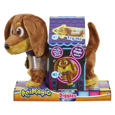 Peluche interattivo Goliath animagic diggles cane