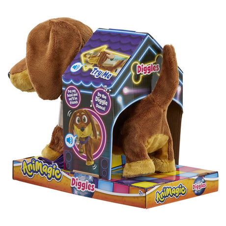 Peluche interattivo Goliath animagic diggles cane