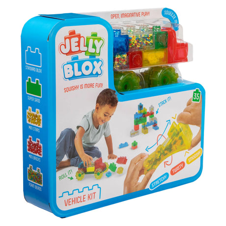 Goliath Jelly Blox - Set Veicoli - 35 pz.