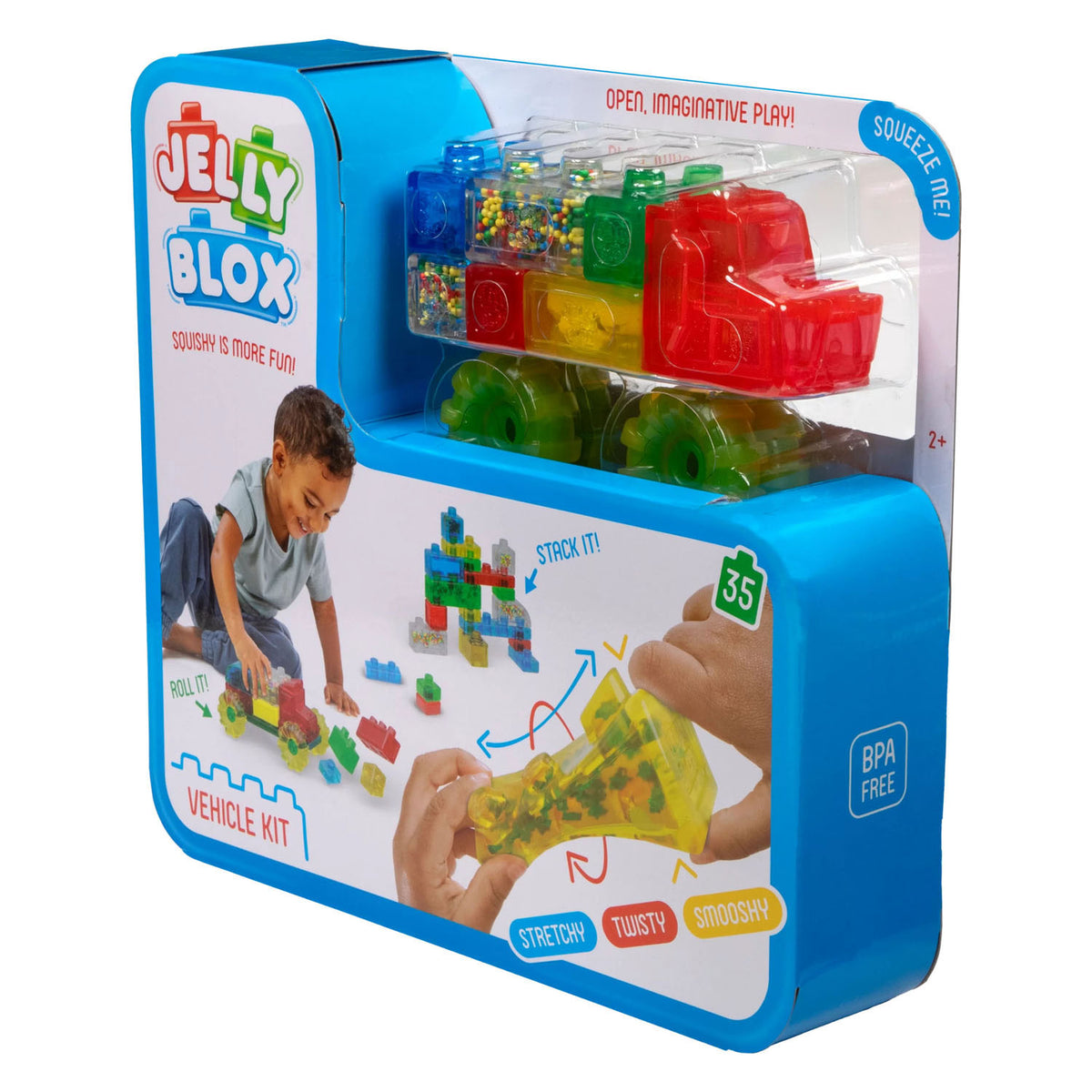 Goliath Jelly Blox - Set Veicoli - 35 pz.