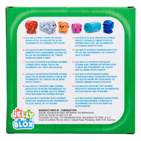 Goliath games jelly blox - boerderijdieren - 6dlg.