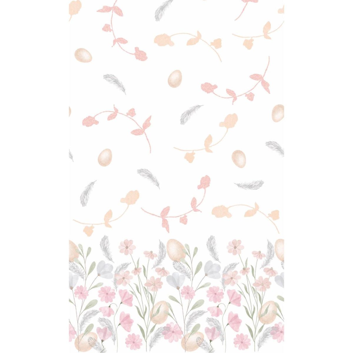 Tovaglia Duni morbida pasqua 138x220cm